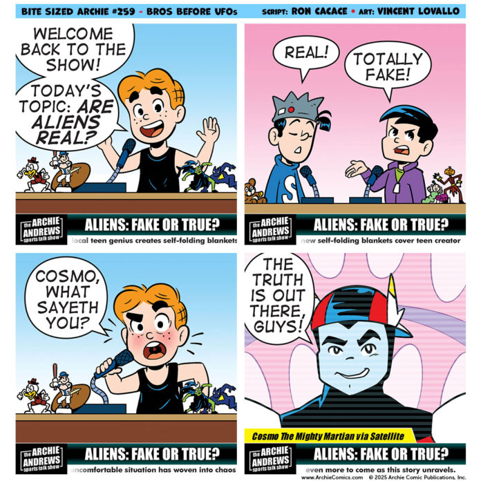 Bite Sized Archie #259 – Bros Before UFOs