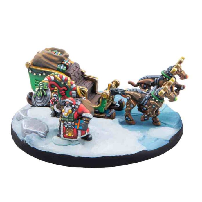 Kyle the Red and White and Max Have Landed in Armoured Clash! Warcradle Studios reveals their New Christmas Miniature