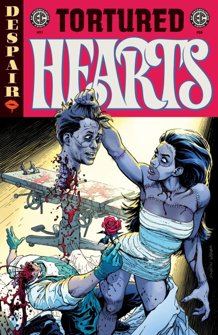 Love is Pain in EC Comics’ Tortured Hearts #1 – A Violent Bouquet of Brutality Coming in February!
