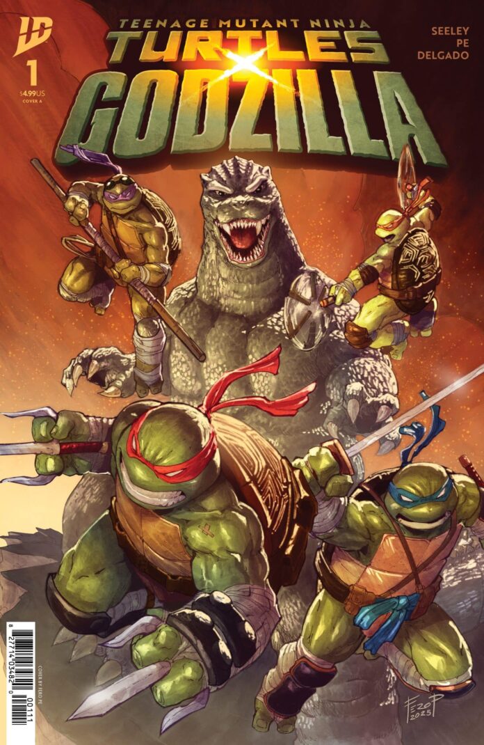 Preview: Teenage Mutant Ninja Turtles x Godzilla #1