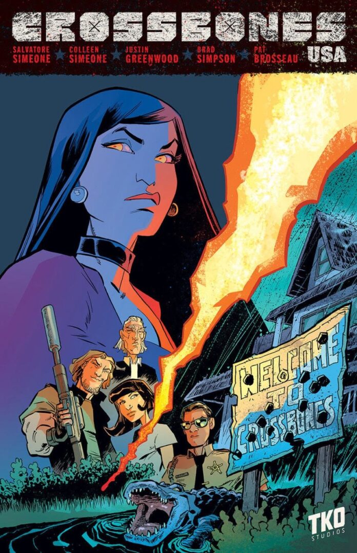 TKO Studios reveals Crossbones USA by Salvatore Simeone with art by Justin Greenwood and Partisan