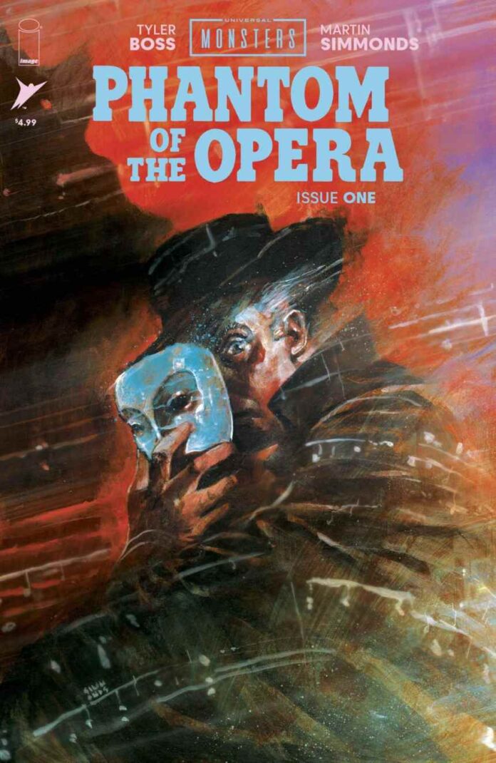 Tyler Boss and Martin Simmonds Reimagine the Phantom of the Opera in a New Universal Monsters Series Tyler Boss and Martin Simmonds Reimagine the Phantom of the Opera in a New Universal Monsters Series