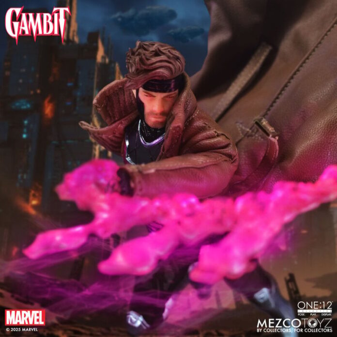 Gambit comes to Mezco Toyz’s One:12 Collective. Available to Pre-Order!