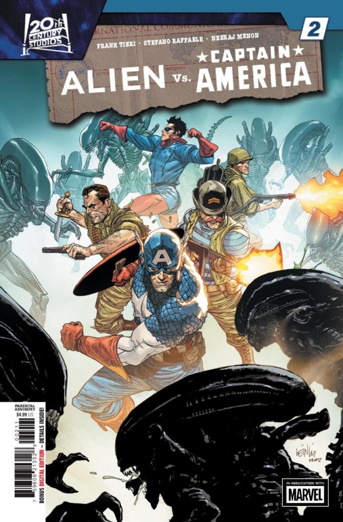 Preview: Alien vs. Captain America #2