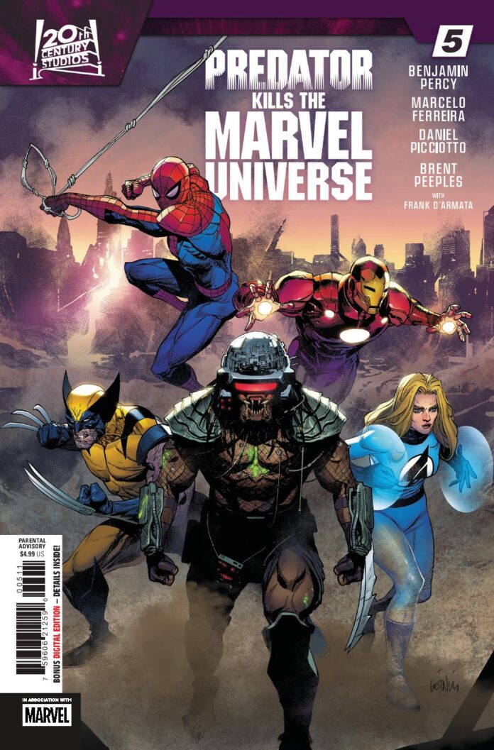 Preview: Predator Kills the Marvel Universe #5