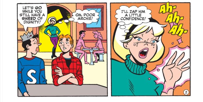 Sabrina casts a frozen spell in ARCHIE COMICS DIGEST: WINTER SPECIAL!