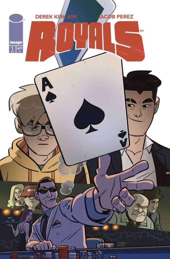 A mind-bending crime caper unfolds this April in Royals from Derek Kirk Kim, Jacob Perez, and Image Comics