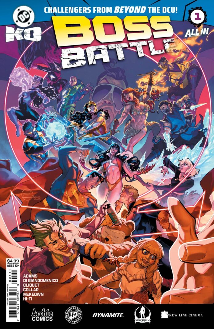 DC Unleashes a Multiversal Showdown in DC K.O.: Boss Battle #1. Check Out an Early Preview!