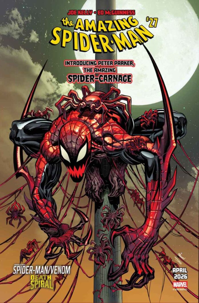 Marvel reveals Peter Parker, the Amazing Spider-Carnage!
