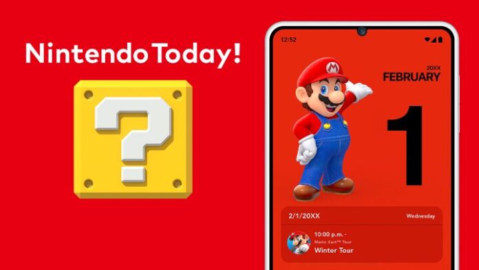 Daily calendar widgets have been added to the official Nintendo Today! app Daily calendar widgets have been added to the official Nintendo Today! app