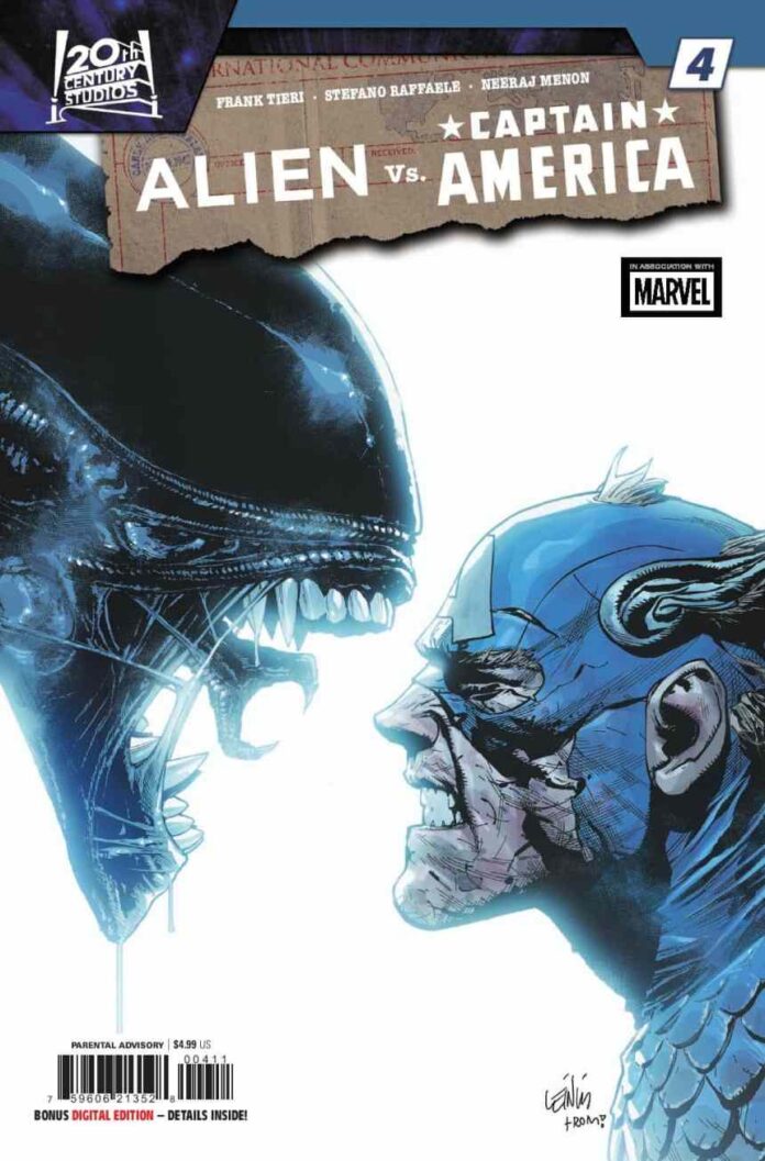Preview: Alien vs. Captain America #4