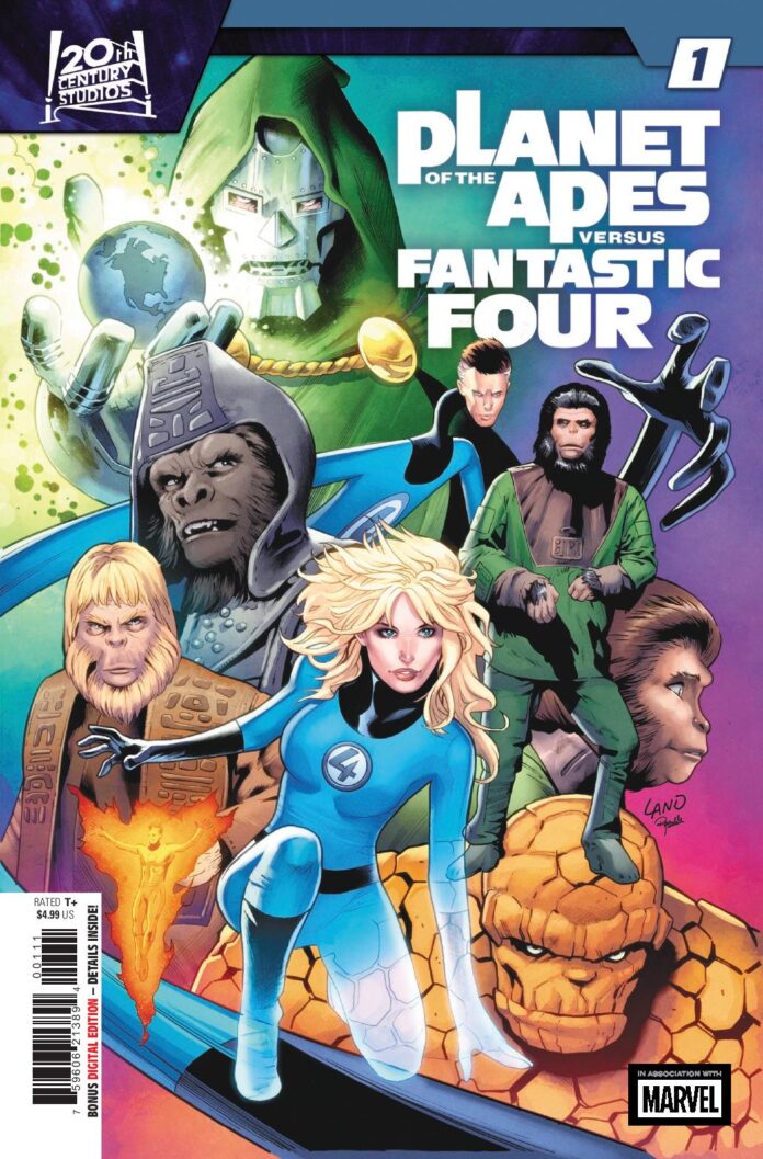 Preview: Planet of the Apes vs. Fantastic Four #1