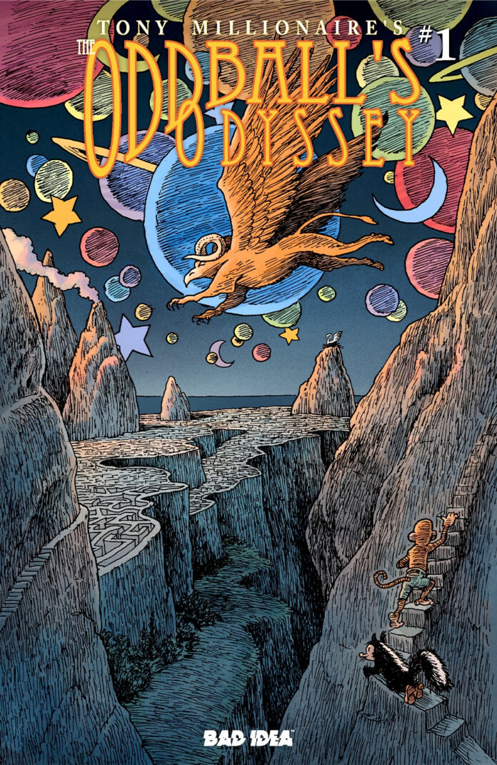 Bad Idea delivers a look inside Tony Millionaire’s The Oddball’s Odyssey