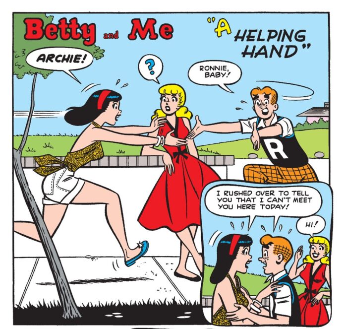 Betty makes her solo debut in BETTY & ME #1: FACSIMILE EDITION!