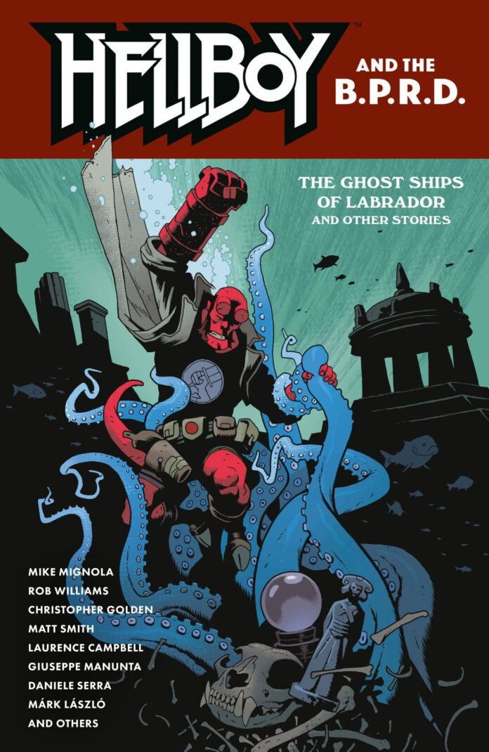 Hellboy Day:  Check Out Ben Stenbeck’s cover to Hellboy and the B.P.R.D: The Ghost Ships of Labrador and Other Stories