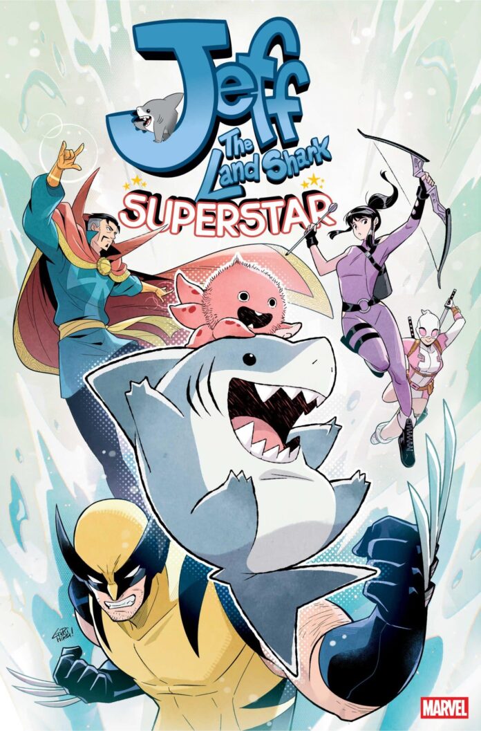 Jeff Teams Up with a Wild Group of X-Men in Jeff the Land Shark: Superstar