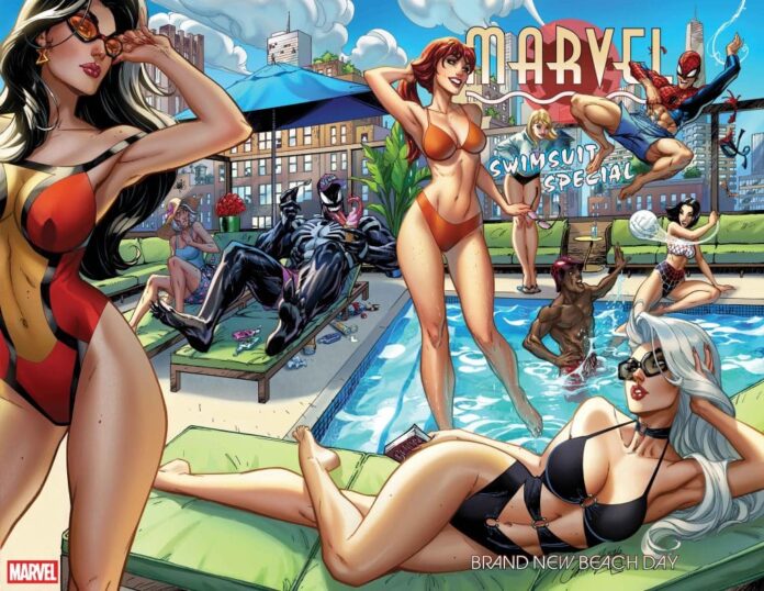 Marvel Heroes Show Off Their Beach Bods in Marvel Swimsuit Special: Brand New Beach Day!