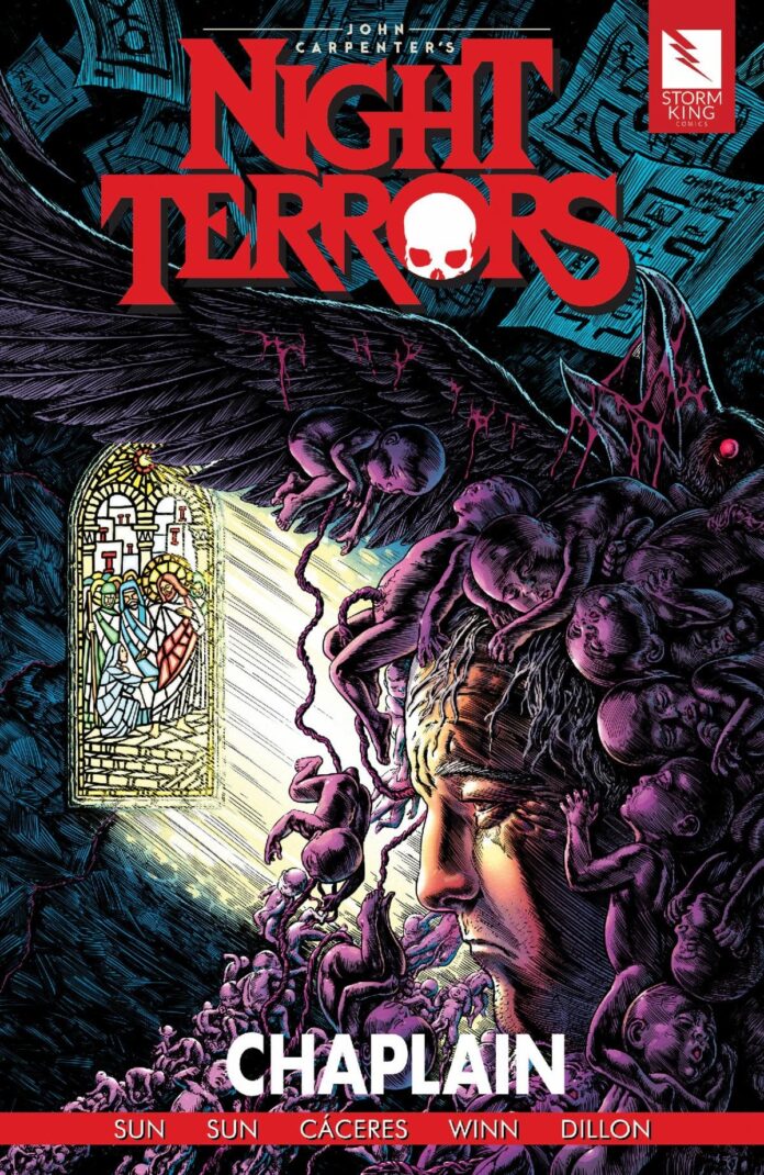 New Genre-Bending Horror Graphic Novel Chaplain Due Out July 7, 2026 From Storm King Comics