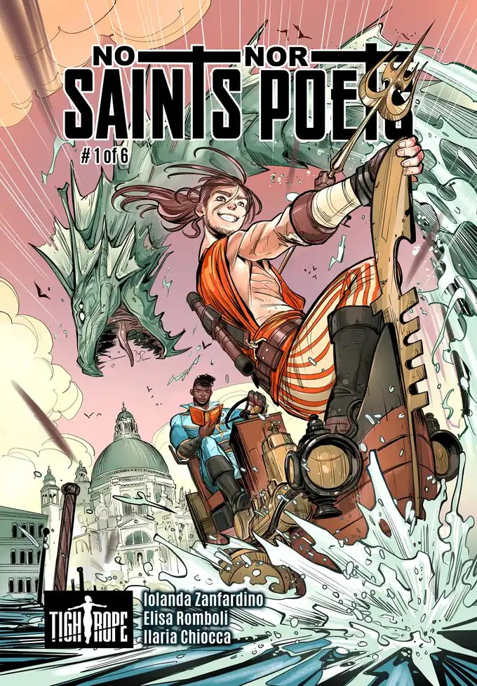 No Saints Nor Poets is another unique queer genre comic with a world that draws on the aesthetic of the Italy of the past while being super relevant for 2026 No Saints Nor Poets is another unique queer genre comic with a world that draws on the aesthetic of the Italy of the past while being super relevant for 2026
