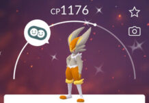 Pokémon GO screenshot of Shiny Cinderace that knows the Pokémon GO Community Day exclusive move Blast Burn Pokémon GO screenshot of Shiny Cinderace that knows the Pokémon GO Community Day exclusive move Blast Burn