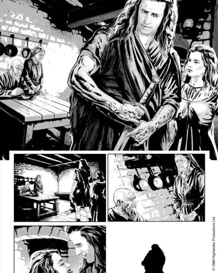 The Legendary Saga returns in Highlander: The Original Screenplay Graphic Novel!
