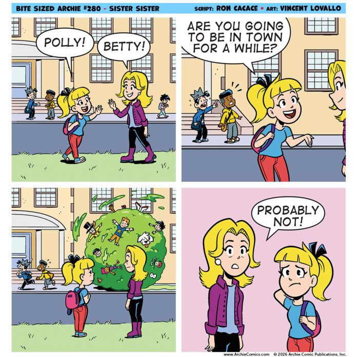 Bite Sized Archie #280 – Sister Sister