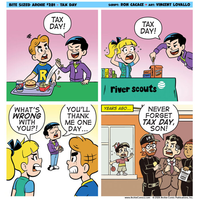 Bite Sized Archie #281 – Tax Day