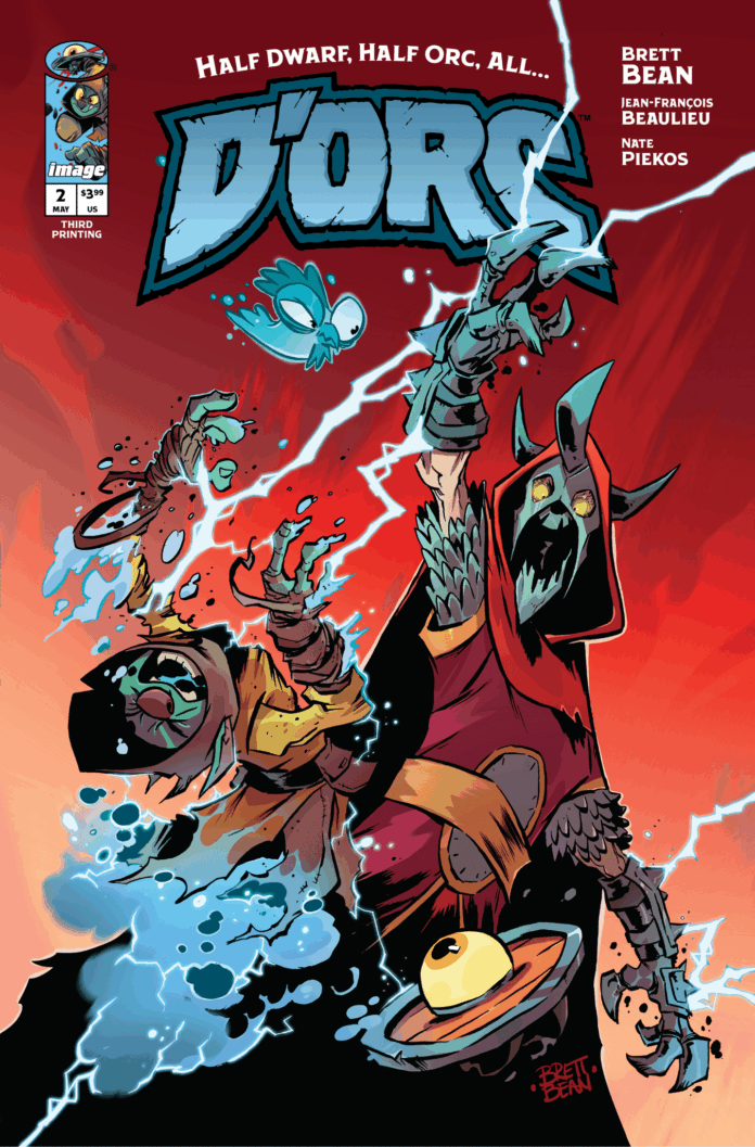 D’orc #2 heads back for a Third Printing