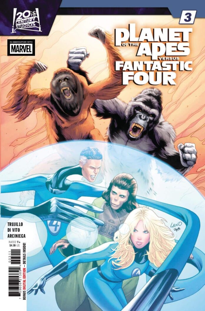 Exclusive Preview: Planet of the Apes vs. Fantastic Four #3