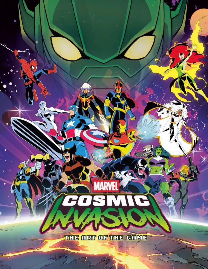 Explore the world of Marvel Cosmic Invasion with The Art of the Game from Dark Horse