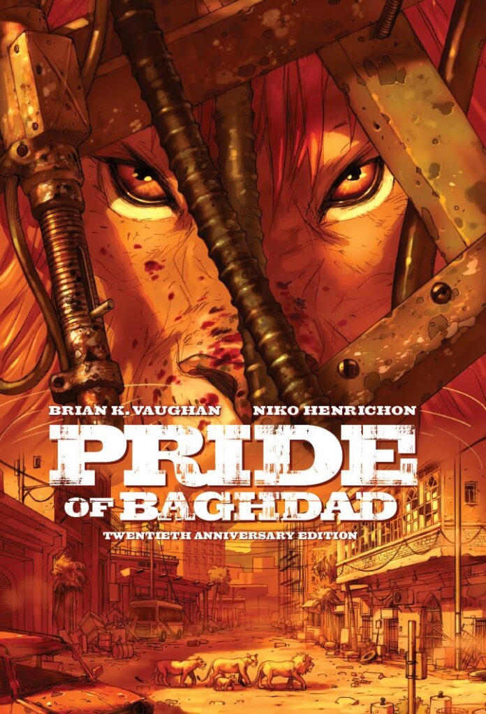 Image celebrates 20 Years of Brian K. Vaughan and Niko Henrichon’s Pride of Baghdad with New Hardcovers