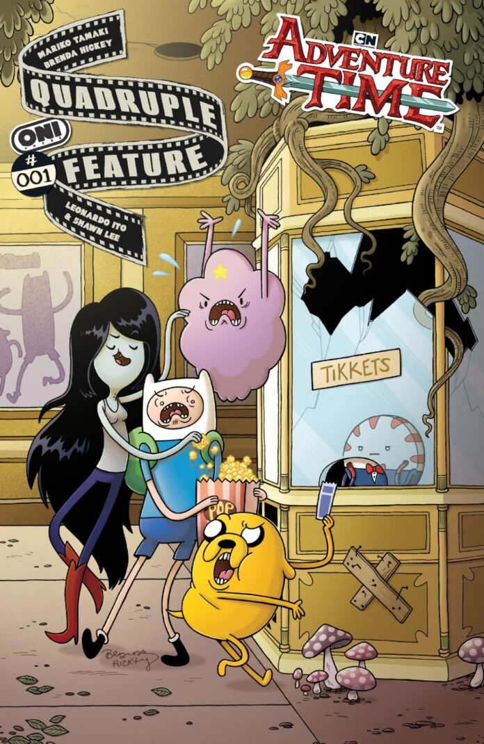 Mariko Tamaki and Brenda Hickey Celebrate Celluloid in Adventure Time: Quadruple Feature #1