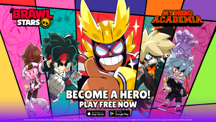 TOHO and Supercell Bring My Hero Academia to Brawl Stars for the Anime’s 10th Anniversary