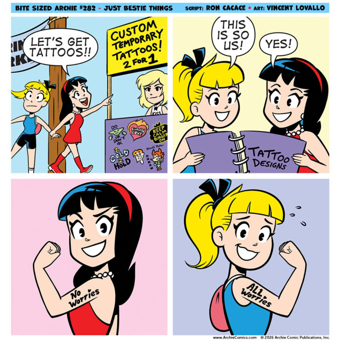 Bite Sized Archie #282 – Just Bestie Things