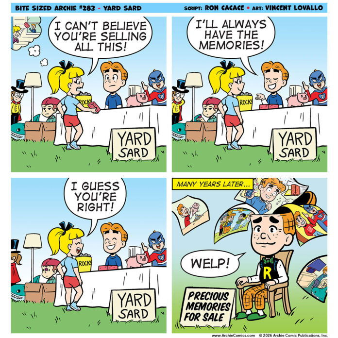Bite Sized Archie #283 – Yard Sard