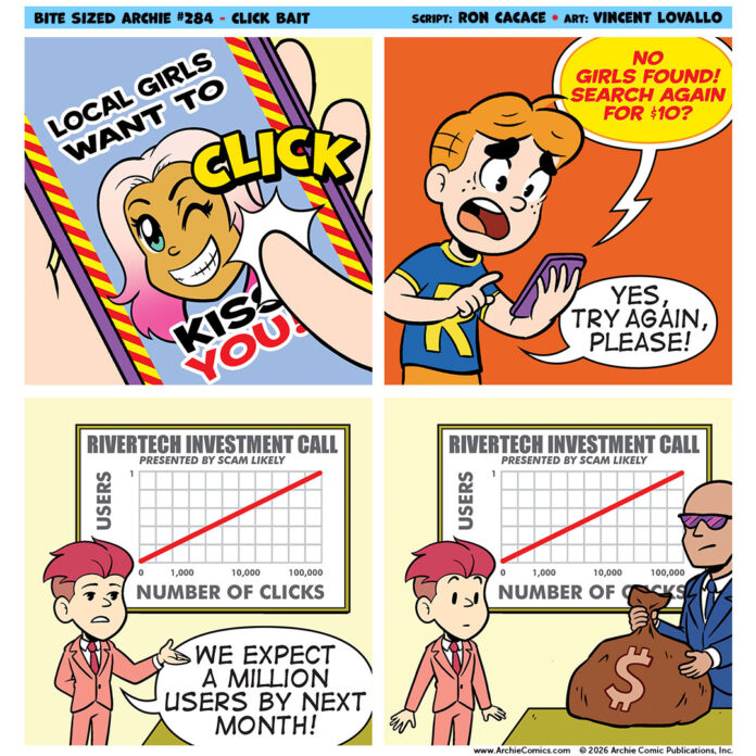 Bite Sized Archie #284 – Click Bait