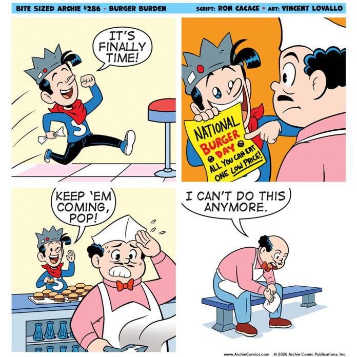 Bite Sized Archie #286 – Burger Burden