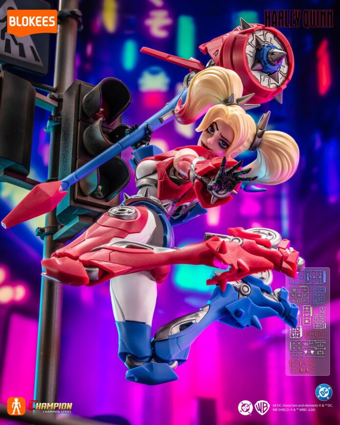 Harley Quinn is coming to Blokees with a Champion Class Model Kit
