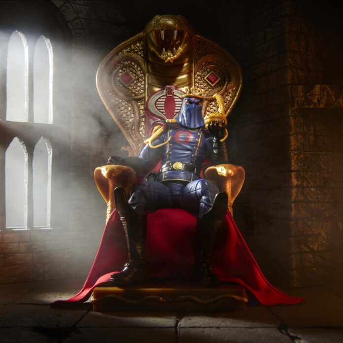ALL HAIL COBRA! Hasbro Reveals New G.I. JOE Classified Series Cobra Commander Figure