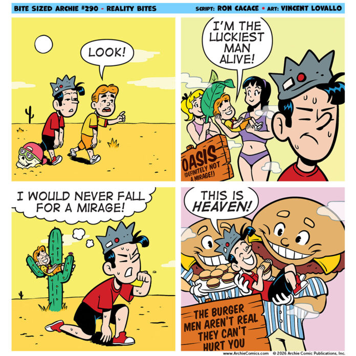 Bite Sized Archie #290 - Reality Bites - Archie Comics