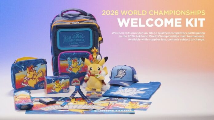 Competitor Welcome Kit, Champions Line, 2026 Worlds Pikachu Plush and PokémonXP Pikachu Plush revealed ahead of the 2026 Pokémon World Championships