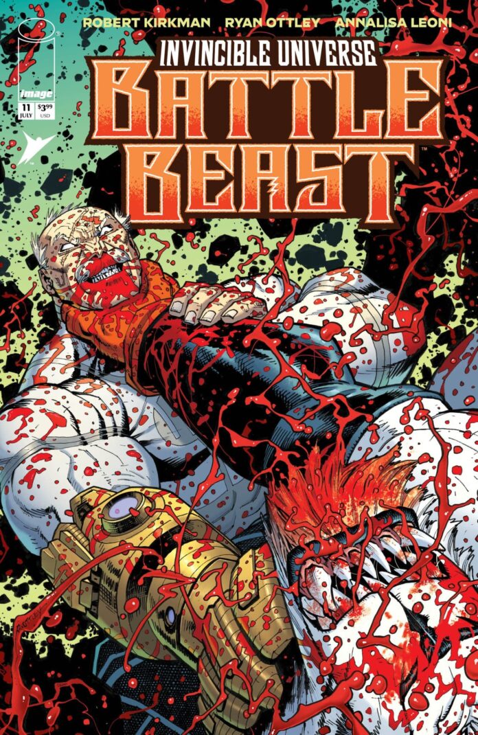 Conquest vs. Battle Beast Rampages Through Invincible Universe: Battle Beast #11 - Graphic Policy