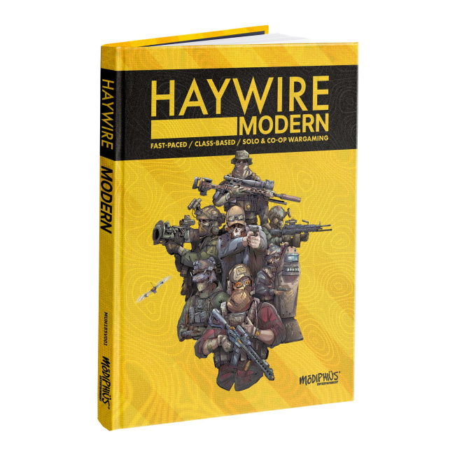 Modiphius Places 'Haywire: Modern' Core Rulebook onto Preorder Modiphius Places 'Haywire: Modern' Core Rulebook onto Preorder