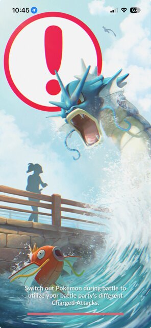 New Pokémon GO loading screen features throwback with Gyarados and Magikarp in celebration of the game’s 10th anniversary New Pokémon GO loading screen features throwback with Gyarados and Magikarp in celebration of the game’s 10th anniversary
