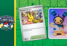 New promo cards including Paradise Resort and celebratory Pikachu plush revealed for the 2026 Pokémon World Championships in San Francisco New promo cards including Paradise Resort and celebratory Pikachu plush revealed for the 2026 Pokémon World Championships in San Francisco