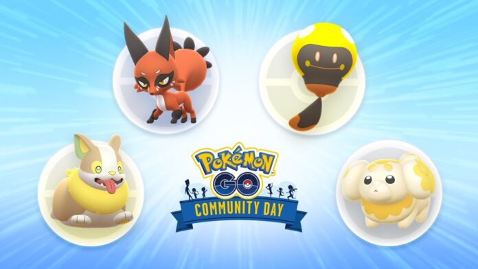Pokémon GO Community Day poll now live via the official Pokémon GO YouTube channel to let you pick between Yamper, Nickit, Tympole and Fidough to be the featured Pokémon of August Community Day