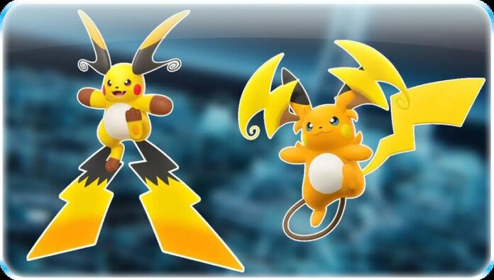 Pokémon GO Raichu Super Mega Raid Day will take place on July 18 from 2 to 5 p.m. local time featuring the debuts of Mega Raichu X, Mega Raichu Y, their Shiny versions, Timed Research and more