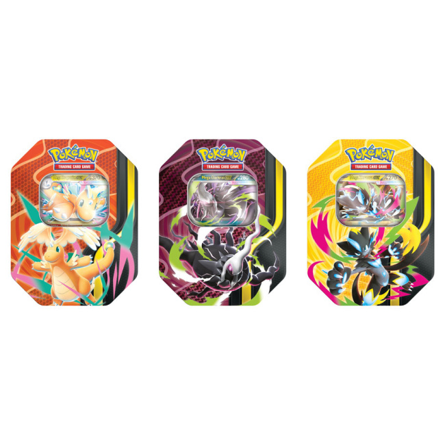 'Pokemon TCG: Mega Forces Tins' Incoming 'Pokemon TCG: Mega Forces Tins' Incoming