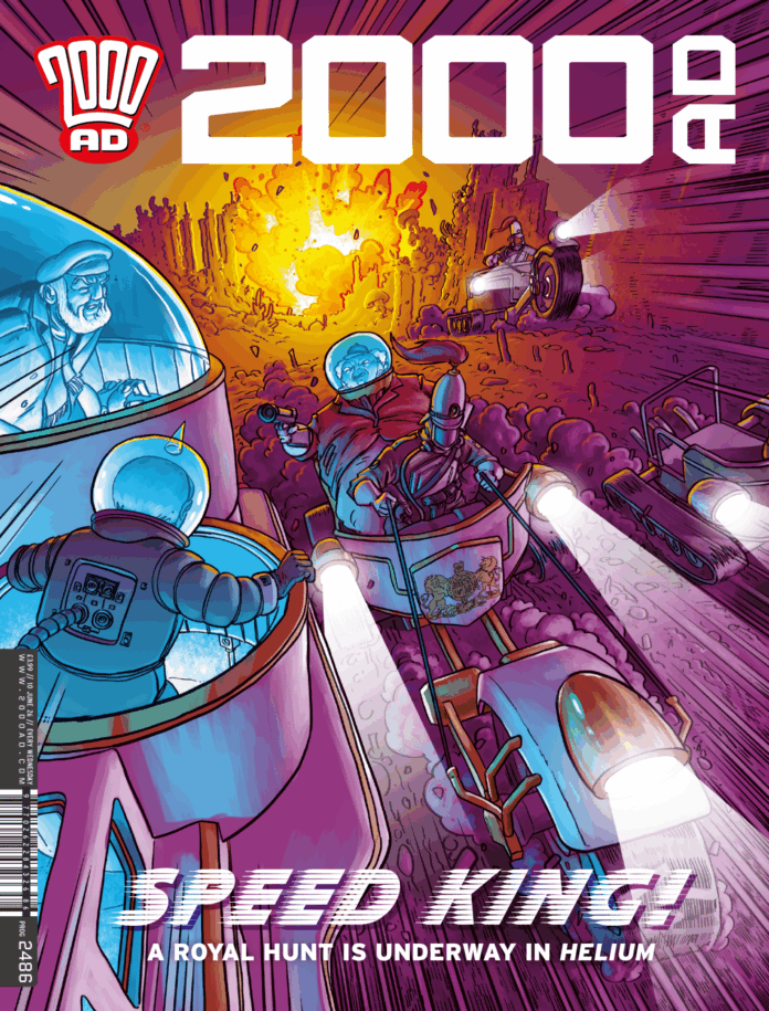 Preview: 2000 AD Prog 2486 - Graphic Policy Preview: 2000 AD Prog 2486 - Graphic Policy
