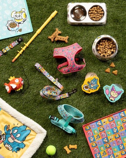 The Pokémon Company launches first-ever pet accessories line called Pokémon Playful Partners, which is now available at the official Pokémon Center featuring bowls, beds, harnesses, leashes and more The Pokémon Company launches first-ever pet accessories line called Pokémon Playful Partners, which is now available at the official Pokémon Center featuring bowls, beds, harnesses, leashes and more